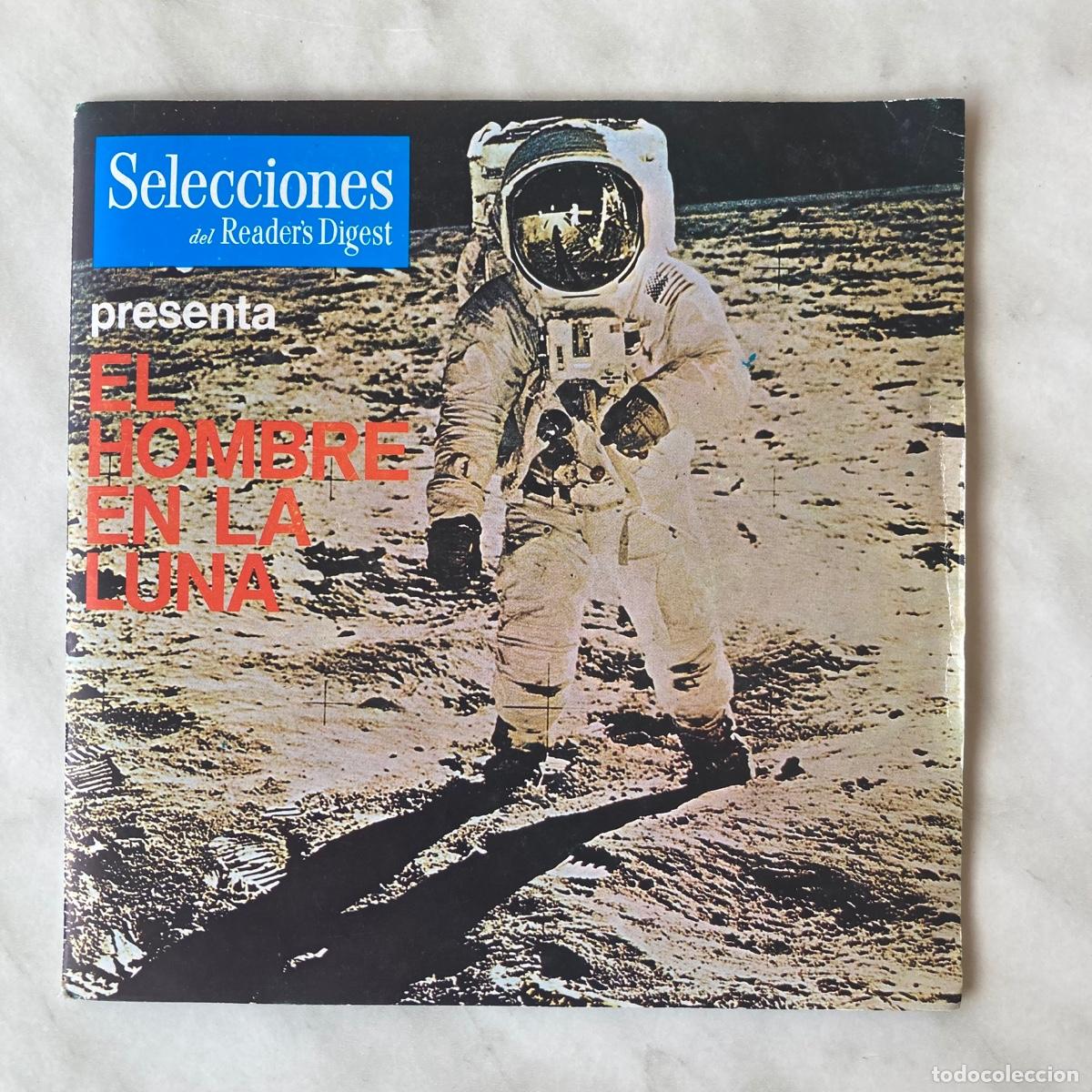 Discos de vinilo: DISCO SELECCIONES READER'S DIGEST, EL HOMBRE EN LA LUNA, VINILO SINGLE EP, PHILIPS 1970