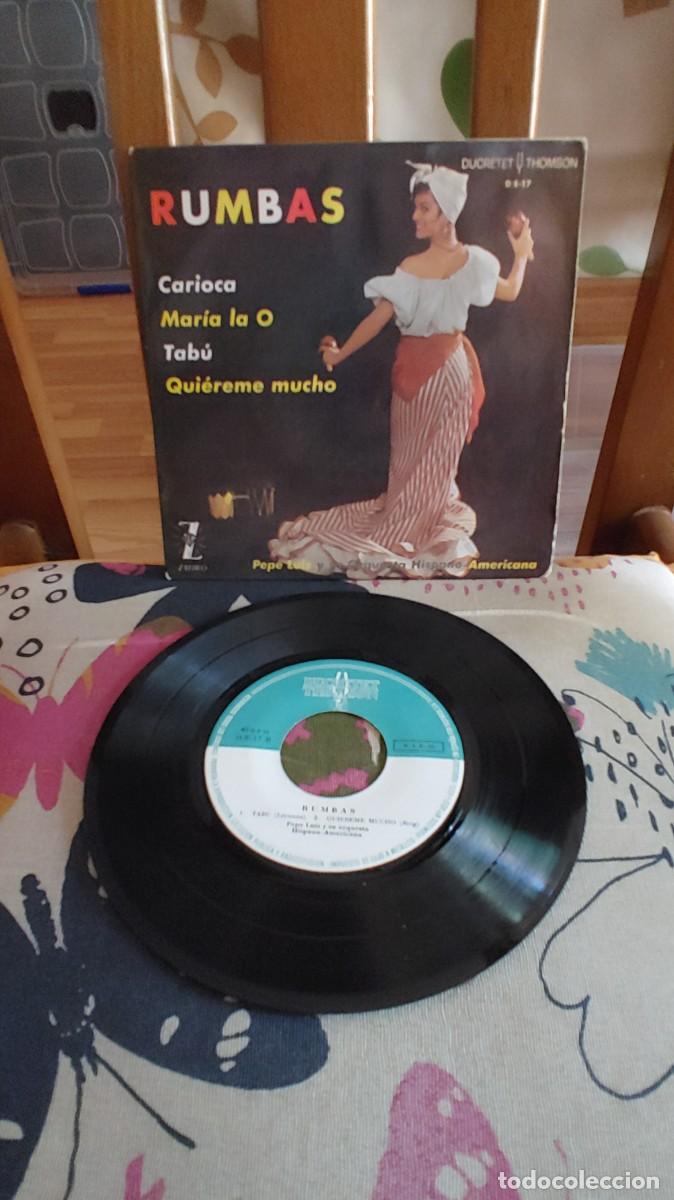 Disques de vinyle: PEPE LUIS Y SU ORQUESTA-EP RUMBAS