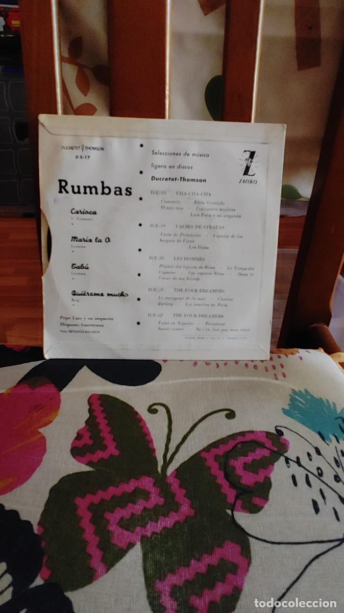 Discos de vinilo: PEPE LUIS Y SU ORQUESTA-EP RUMBAS - Foto 2