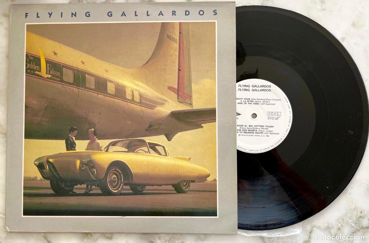Discos de vinilo: FLYING GALLARDOS. MIDNIGHT HOUR. LA PETRA... MINI LP 1989 6 TEMAS CON INSRTO LETRAS