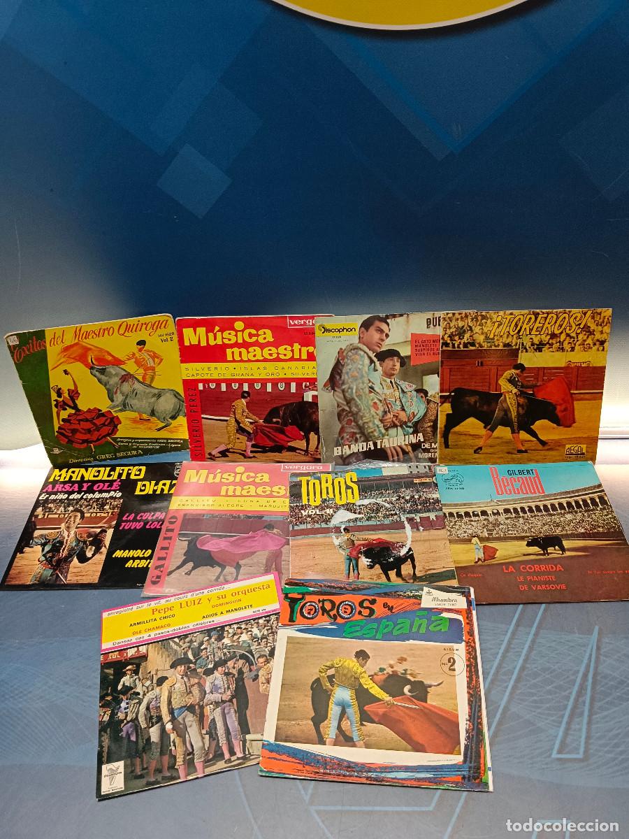 Discos de vinilo: 10 Vinilos EPS Toros y Espa&ntilde;a