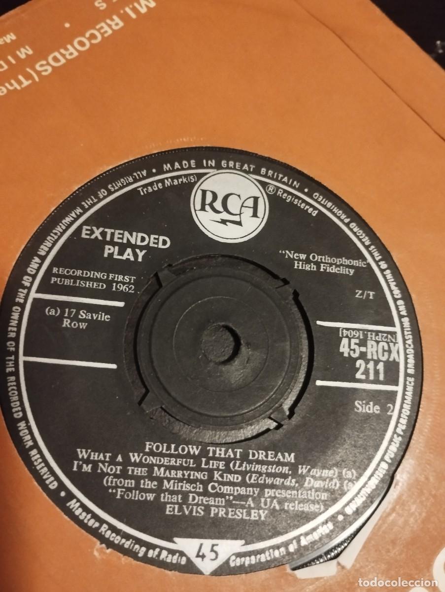 Disques de vinyle: Elvis Presley &ndash; Follow That Dream. 1962