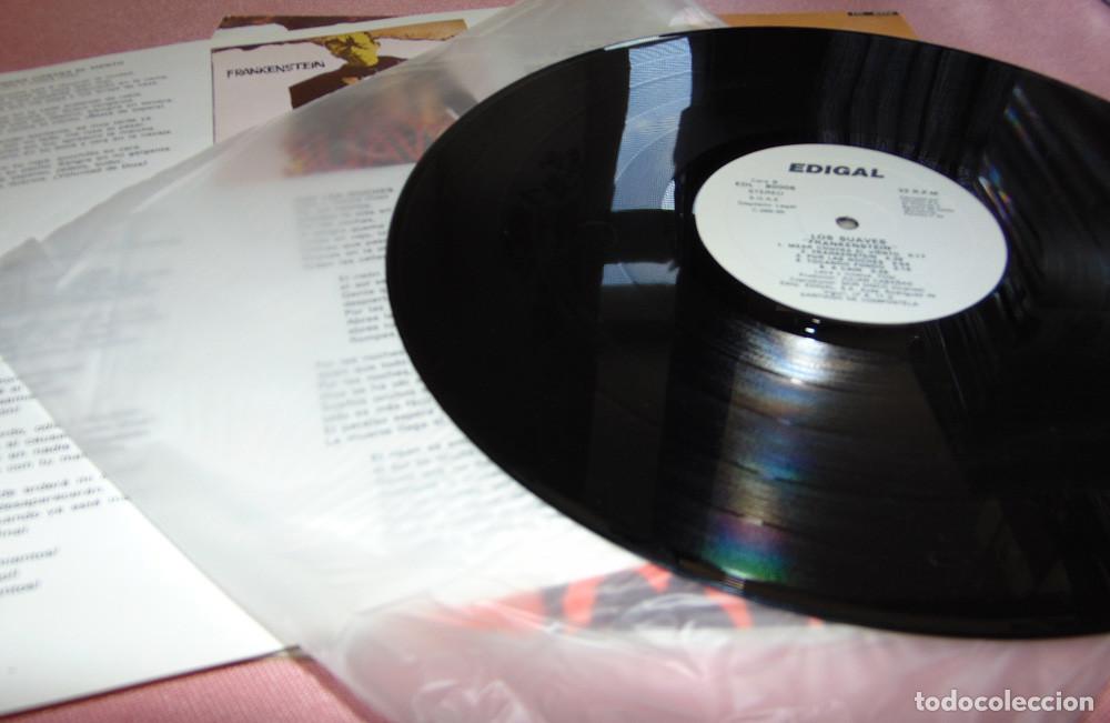 Discos de vinilo: LOS SUAVES &lrm;&ndash; Frankenstein - LP EDIGAL 1989 CON INSERT - Foto 4