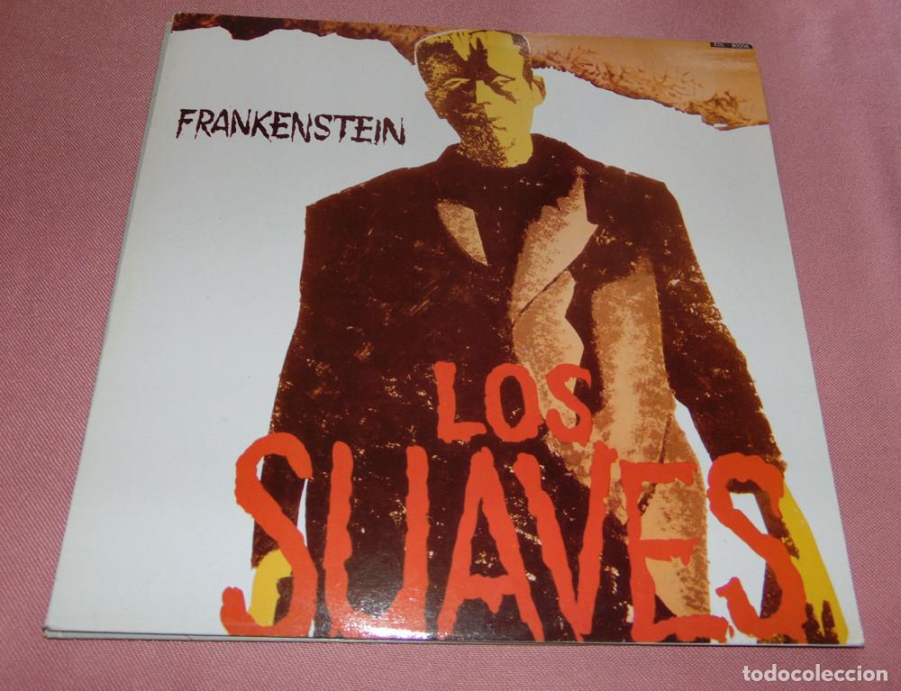 Discos de vinilo: LOS SUAVES &lrm;&ndash; Frankenstein - LP EDIGAL 1989 CON INSERT