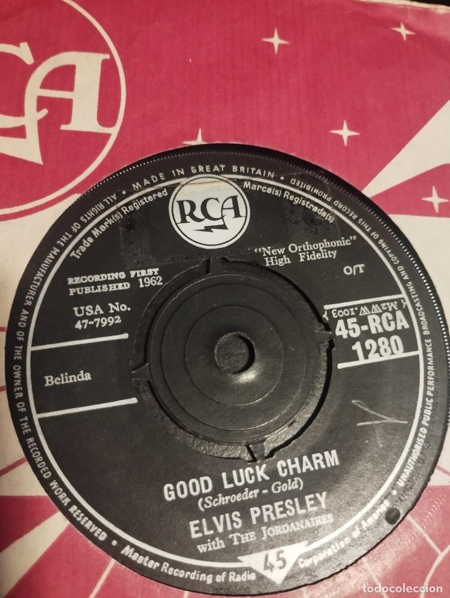 Dischi in vinile: Elvis Presley With The Jordanaires &ndash; Good Luck Charm- 1962