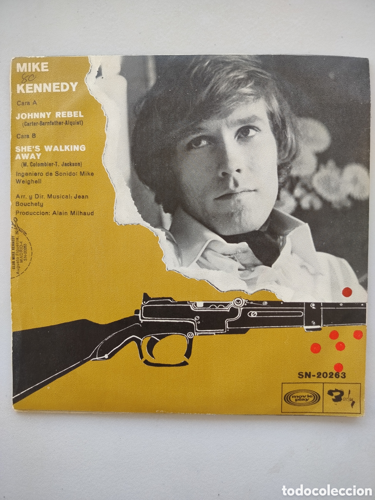 Discos de vinilo: Mike Kennedy Single. - Foto 2