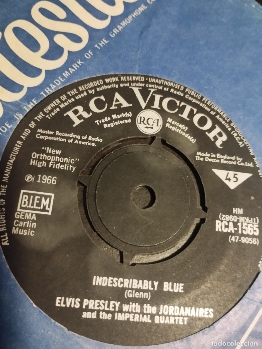 Discos de vinilo: Elvis Presley With The Jordanaires &ndash; Indescribably Blue- 1967