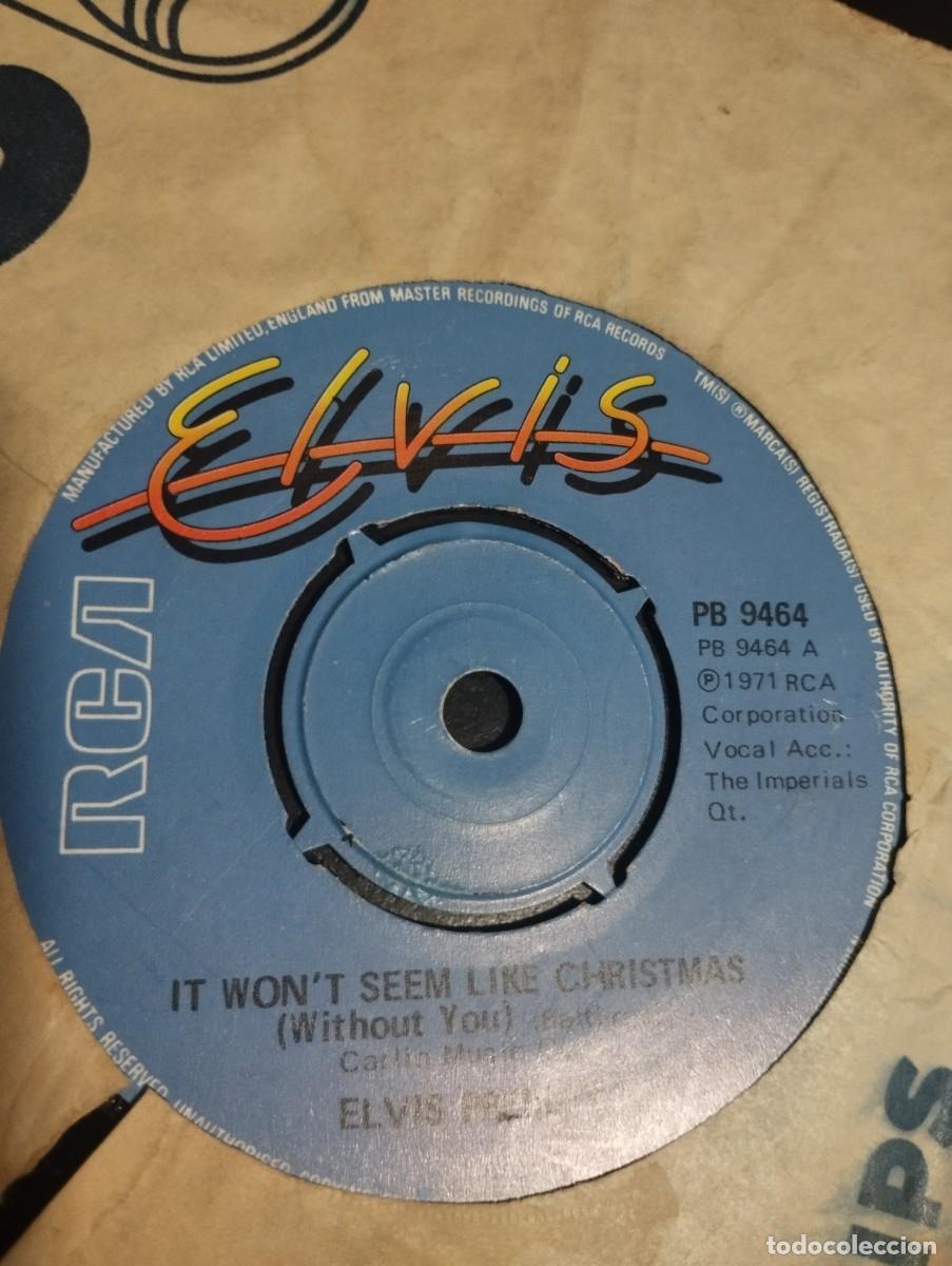 Discos de vinilo: Elvis Presley &ndash; It Won't Seem Like Christmas (Without You)- 1979