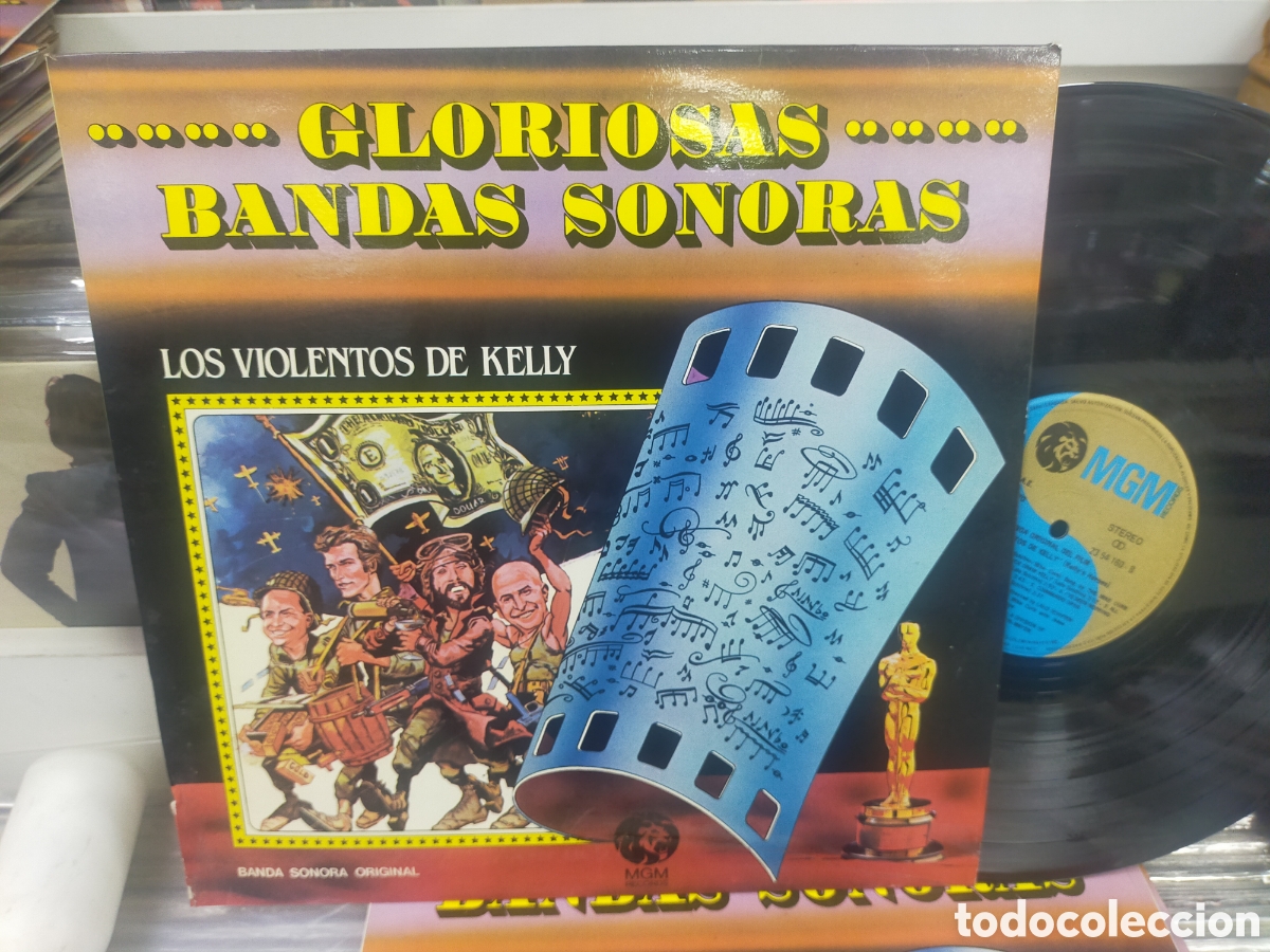 Discos de vinilo: Los violentos de Kelly lp b.s.o. Espa&ntilde;a 1981 lalo schifrin