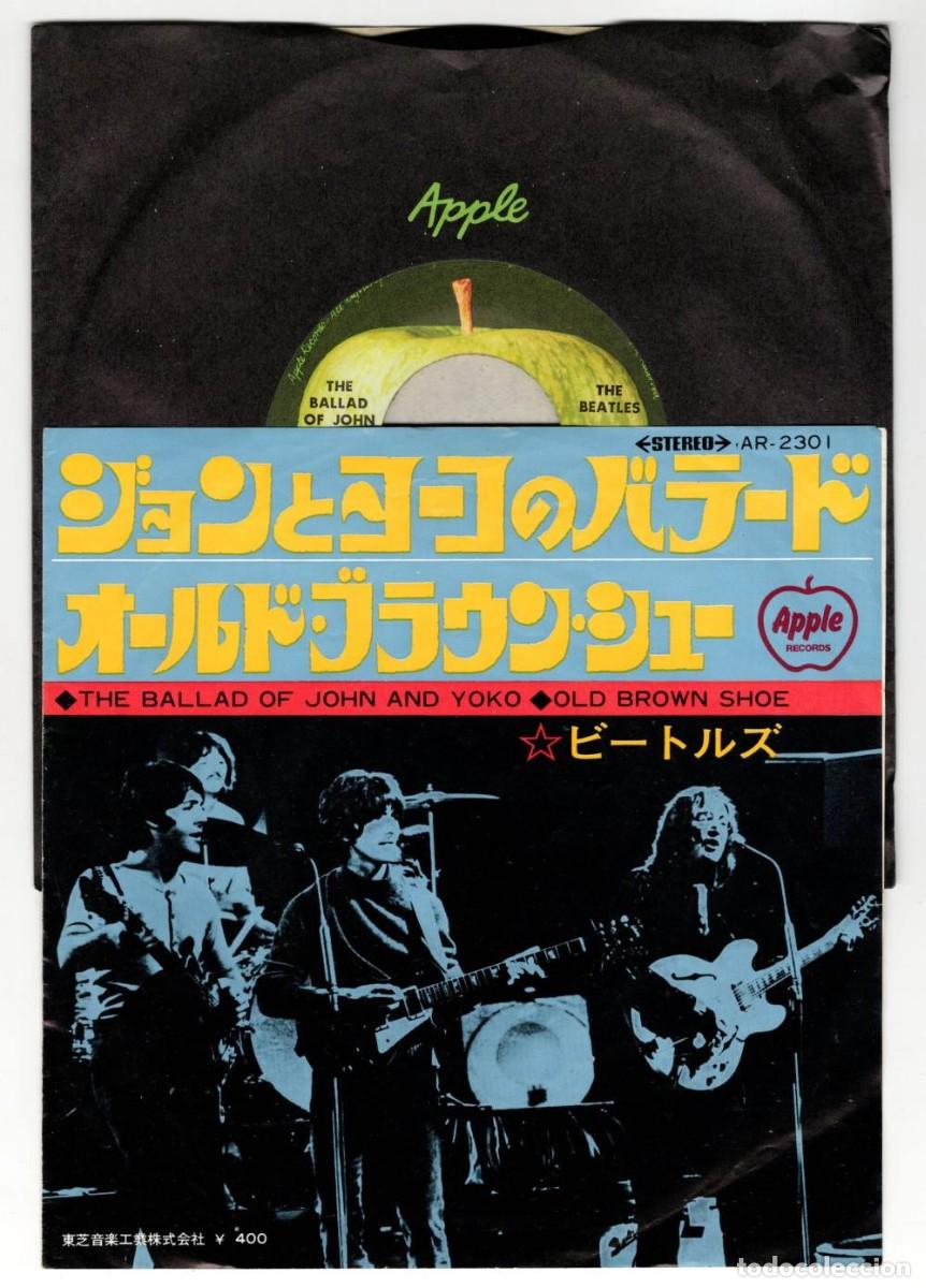 Discos de vinilo: THE BEATLES The Ballad of John and Yoko 1969 Original Japan Single Apple AR-2301 Japon vinilo