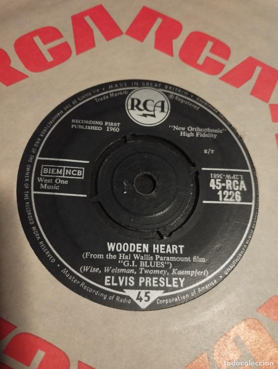 Discos de vinilo: Elvis Presley &ndash; Wooden Heart. 1961