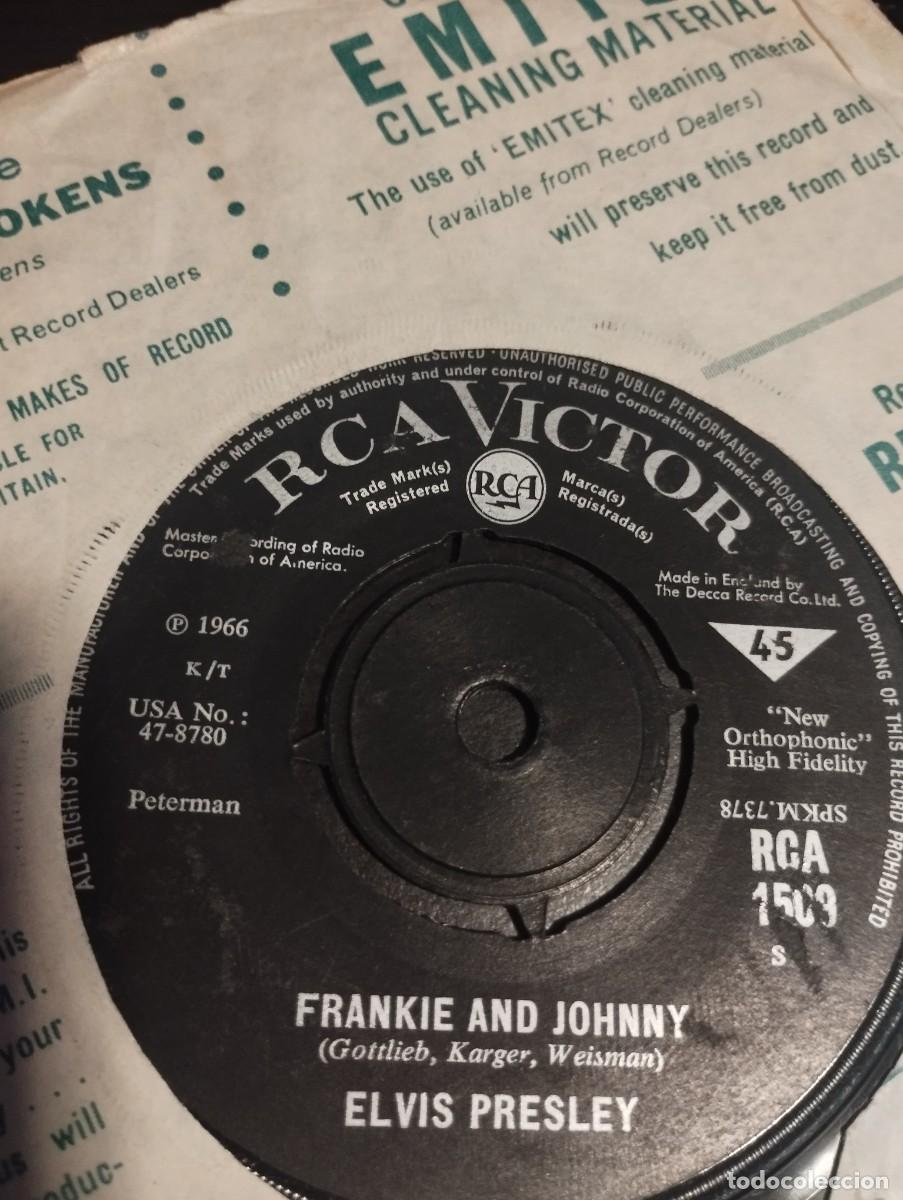 Discos de vinilo: Elvis Presley &ndash; Frankie And Johnny- 1966