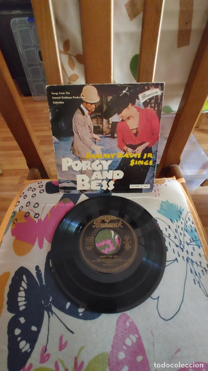 Discos de vinilo: SAMMY DAVIS JR. SINGS-EP PORGY AND BESS