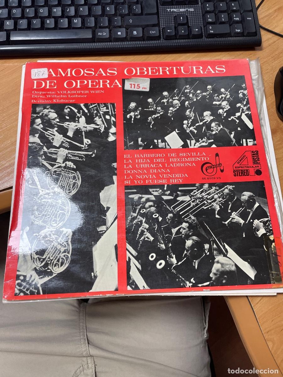 Discos de vinilo: Famosas oberturas de &oacute;pera vinilo