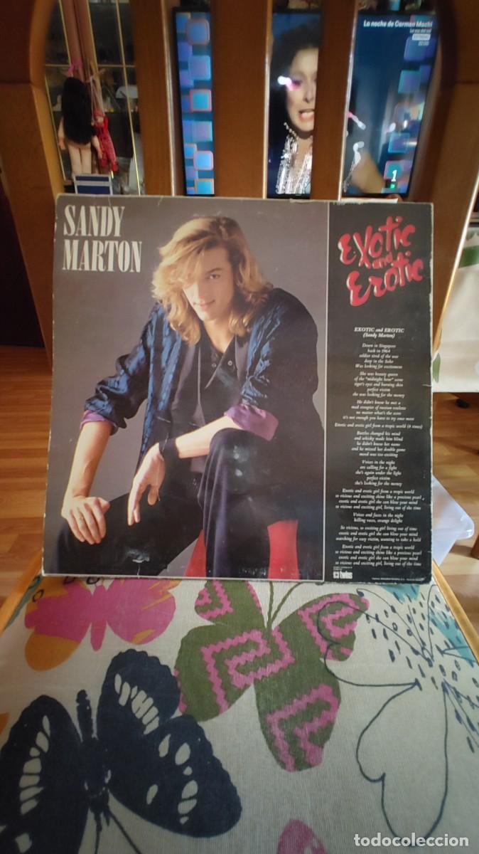 Discos de vinilo: SANDY MARTON-MAXI EXOTIC AND EROTIC - Foto 2