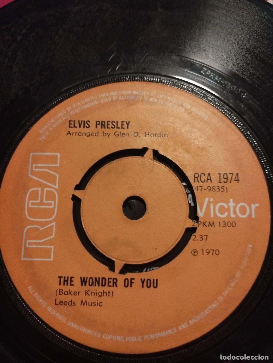Discos de vinilo: Elvis Presley &ndash; The Wonder Of You. 1974