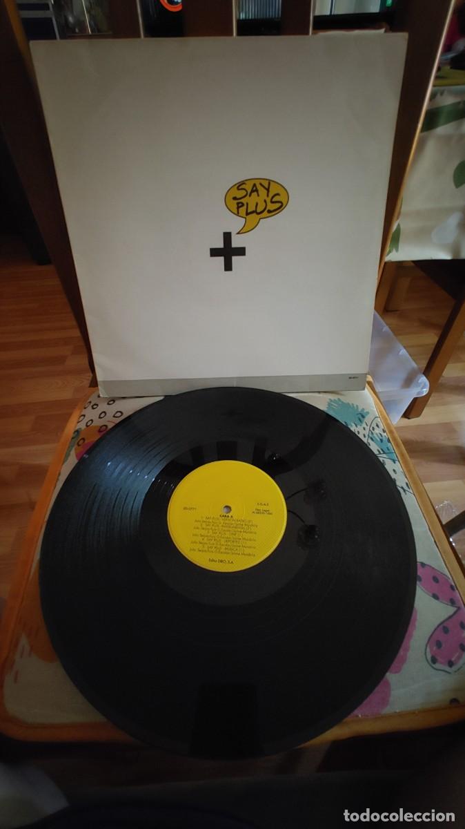 Discos de vinilo: SAY PLUS-LP JULIO SEIJAS