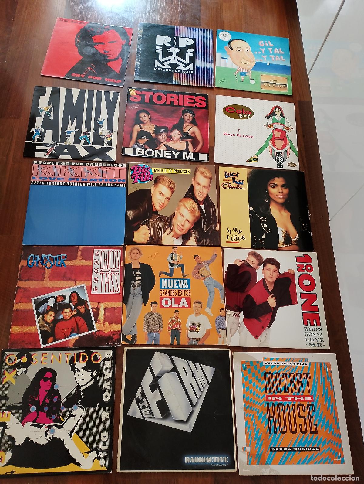 Discos de vinilo: lote 15 maxi singles, variados - Foto 3