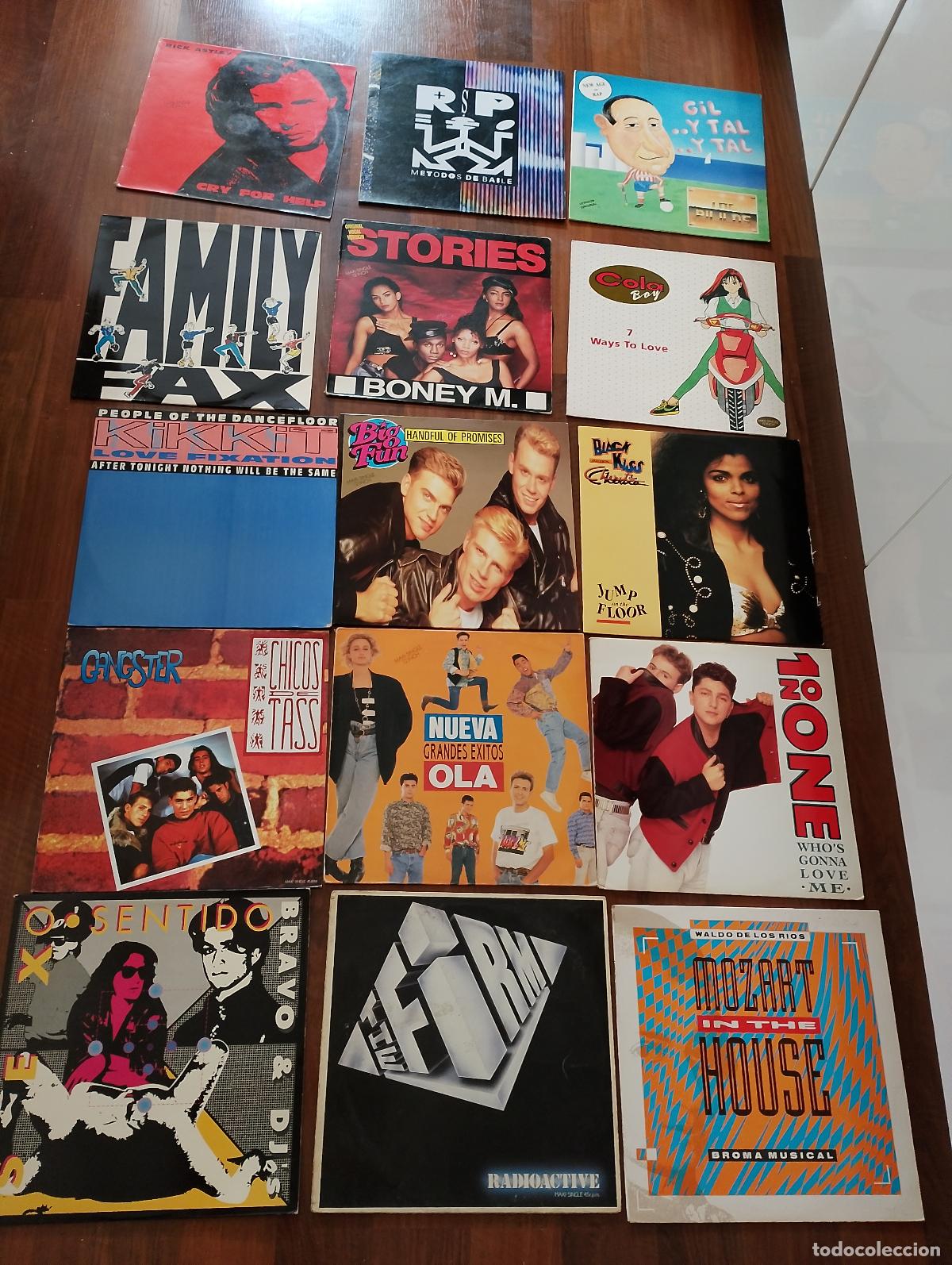 Discos de vinilo: lote 15 maxis muy buen estado