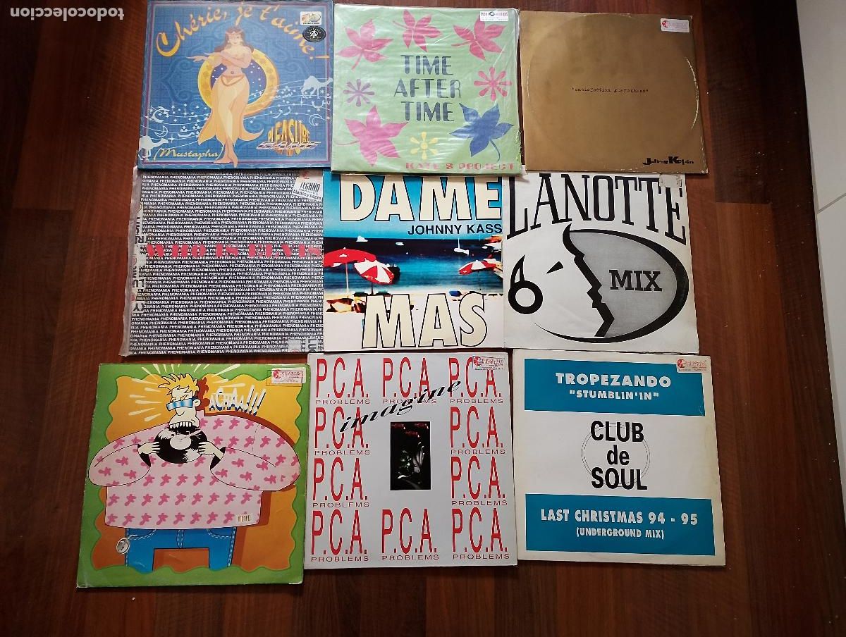 Discos de vinilo: lote 17 maxi singles usados - Foto 6