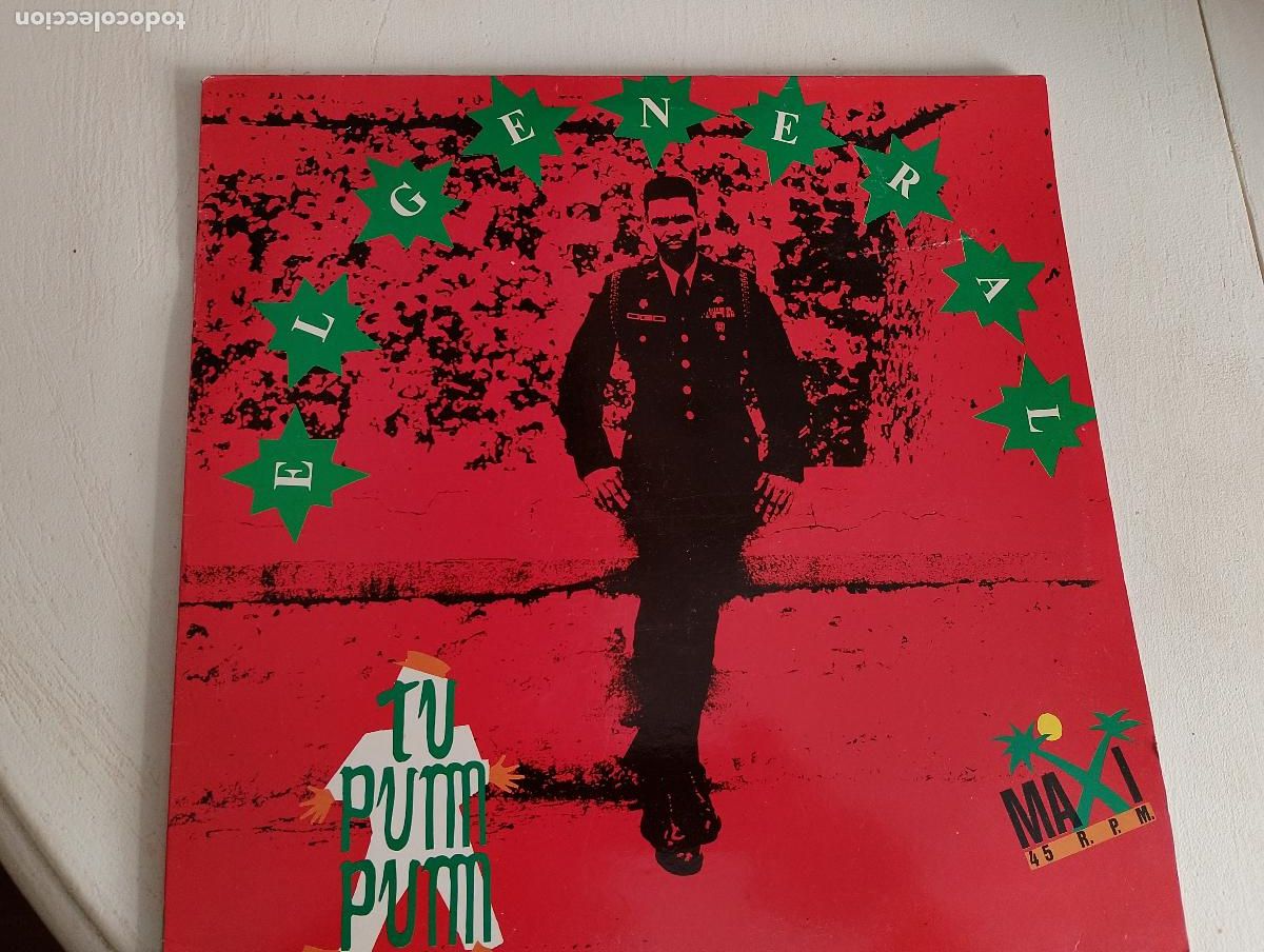 Discos de vinilo: El General &ndash; Tu Pum Pum, 1991 ed espa&ntilde;ola Ragga HipHop