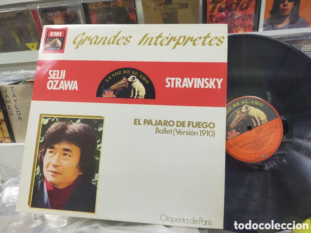 Discos de vinilo: Seiji ozawa lp el p&aacute;jaro de fuego Espa&ntilde;a 1984