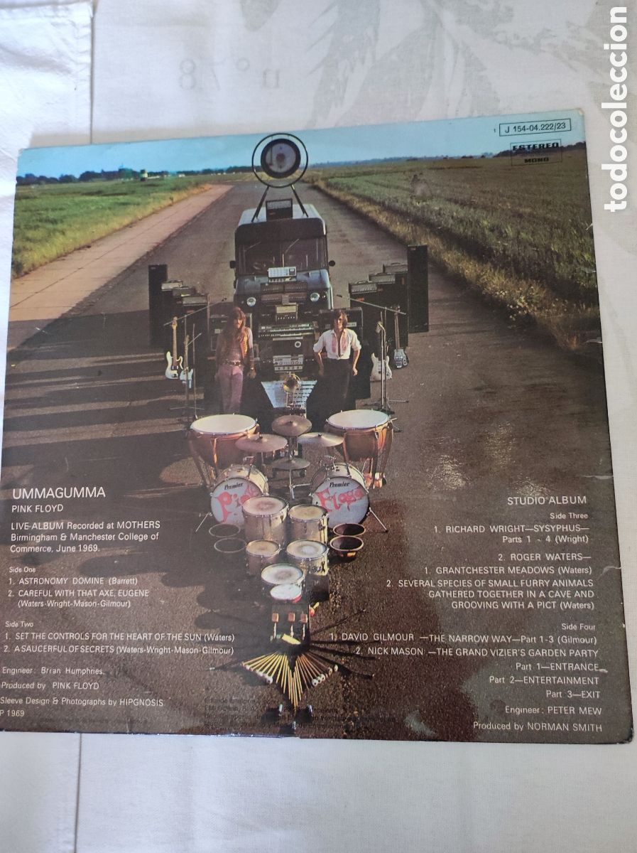 Discos de vinilo: PINK FLOYD - UMMAGUMMA - Foto 2