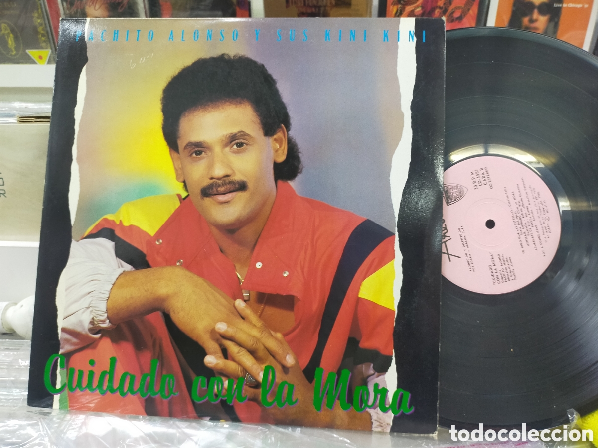 Discos de vinilo: Pachito Alonso y sus kini kini cuba 1990