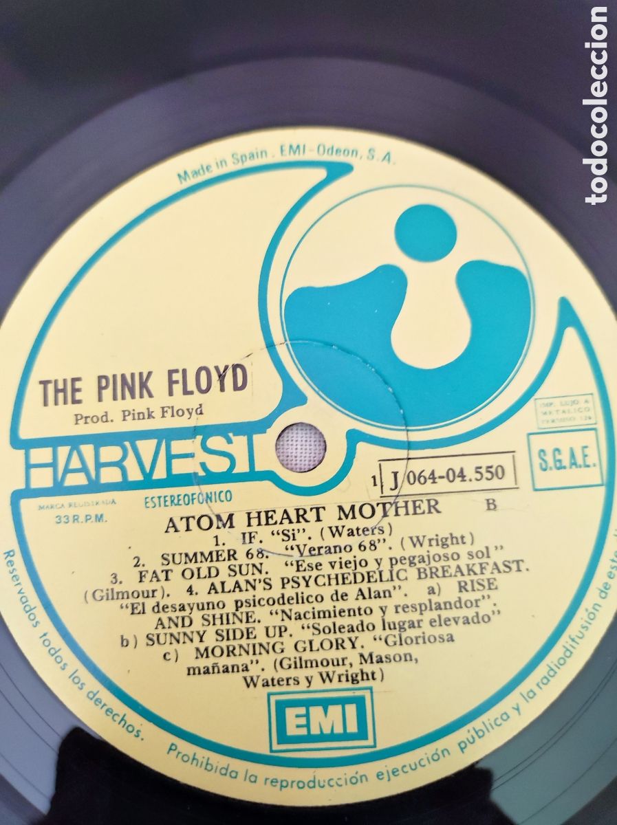 Discos de vinilo: PINK FLOYD - ATOM HEART MOTHER - Foto 6