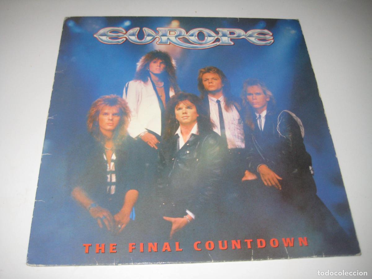 Discos de vinilo: Europe - The final countdown LP