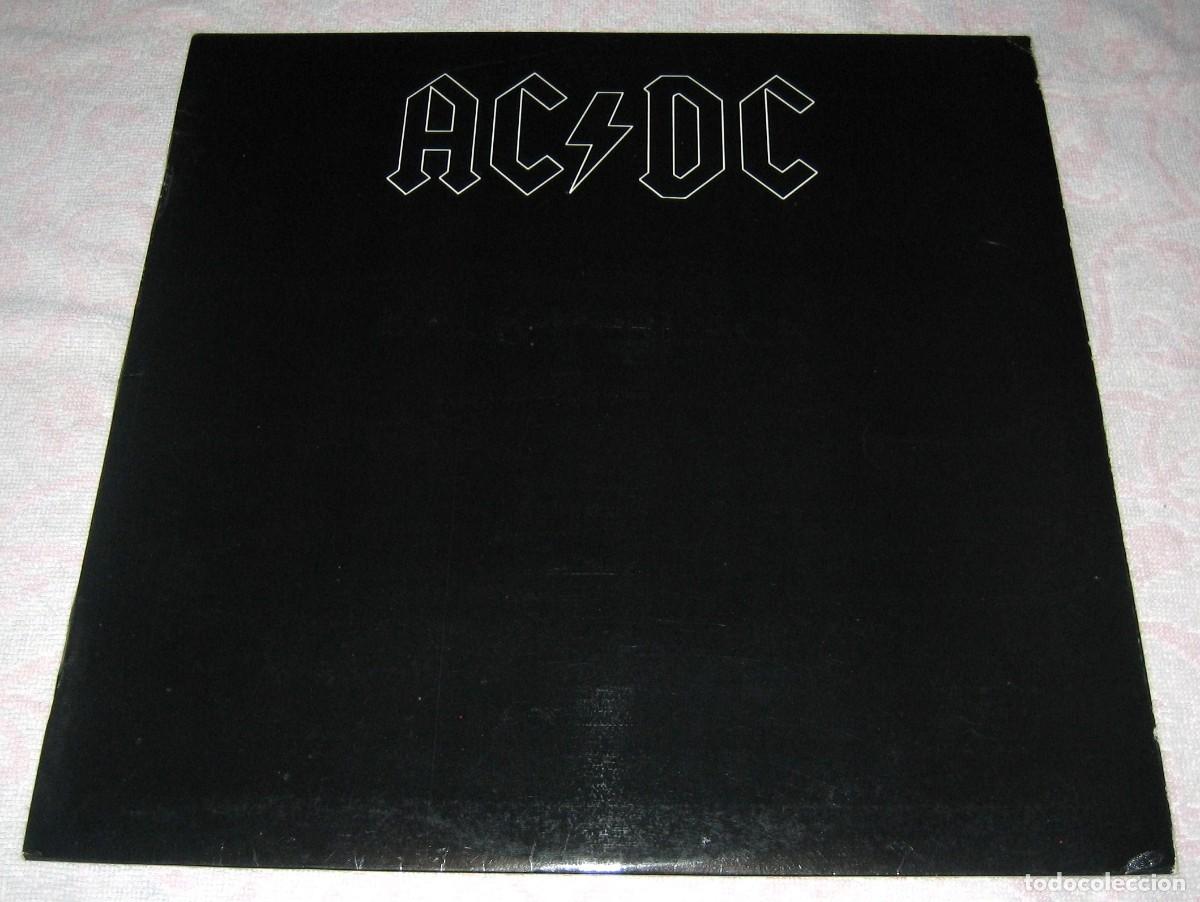 Discos de vinilo: AC / DC - Back In Black - LP (Atlantic 1980) Spain + Insert