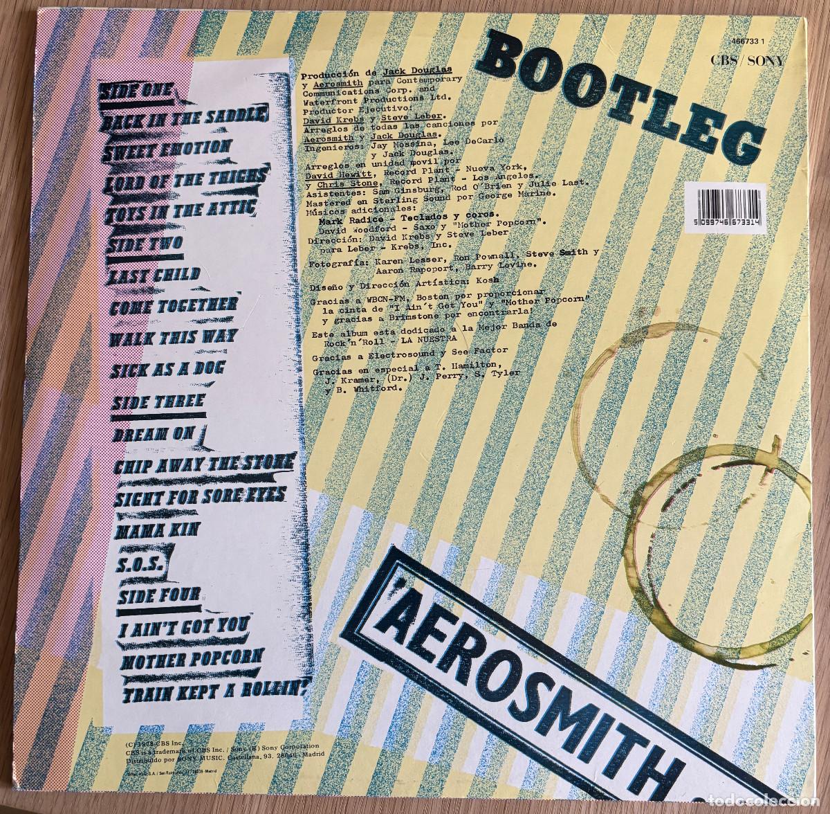 Discos de vinilo: Aerosmith &ndash; Live! Bootleg - Foto 2
