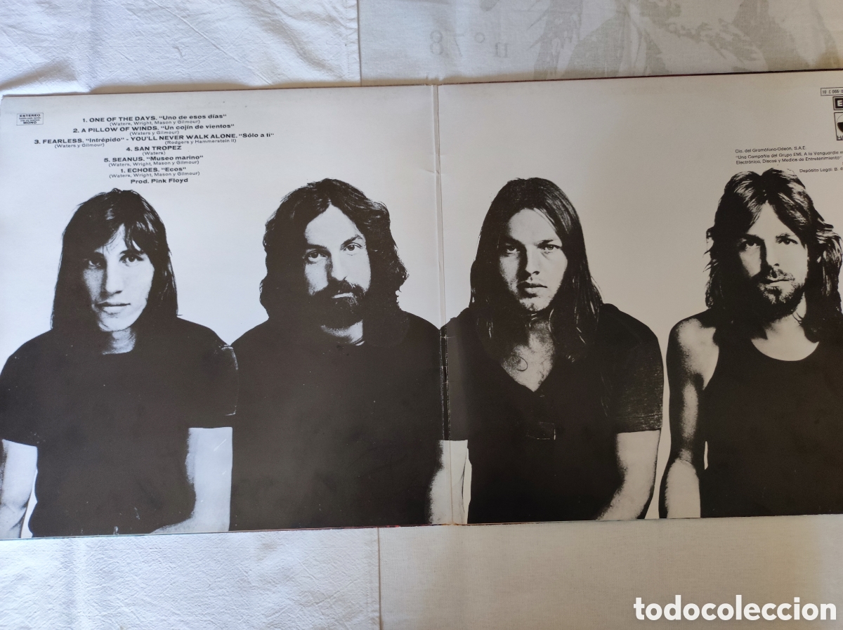 Discos de vinilo: PINK FLOYD - MEDDLE (1971) - Foto 3