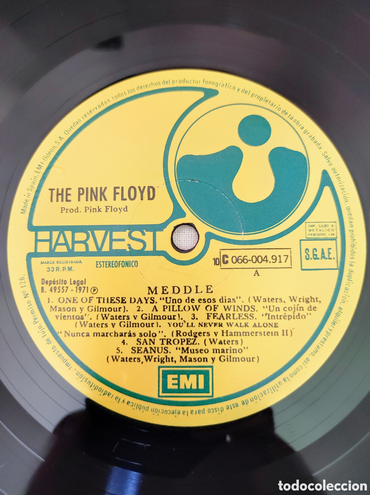 Discos de vinilo: PINK FLOYD - MEDDLE (1971) - Foto 4