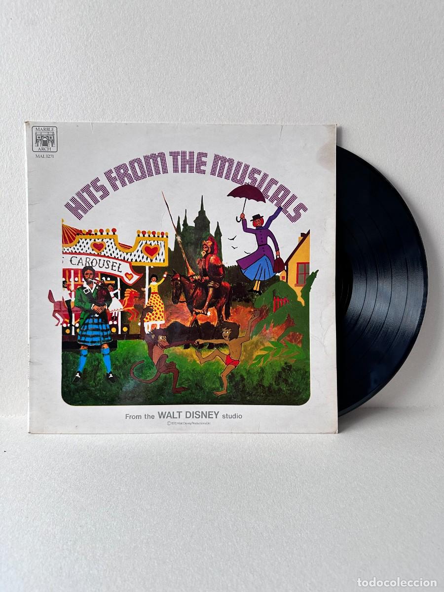 Discos de vinilo: Walt Disney Productions Present: Hits From The Musicals (LP)