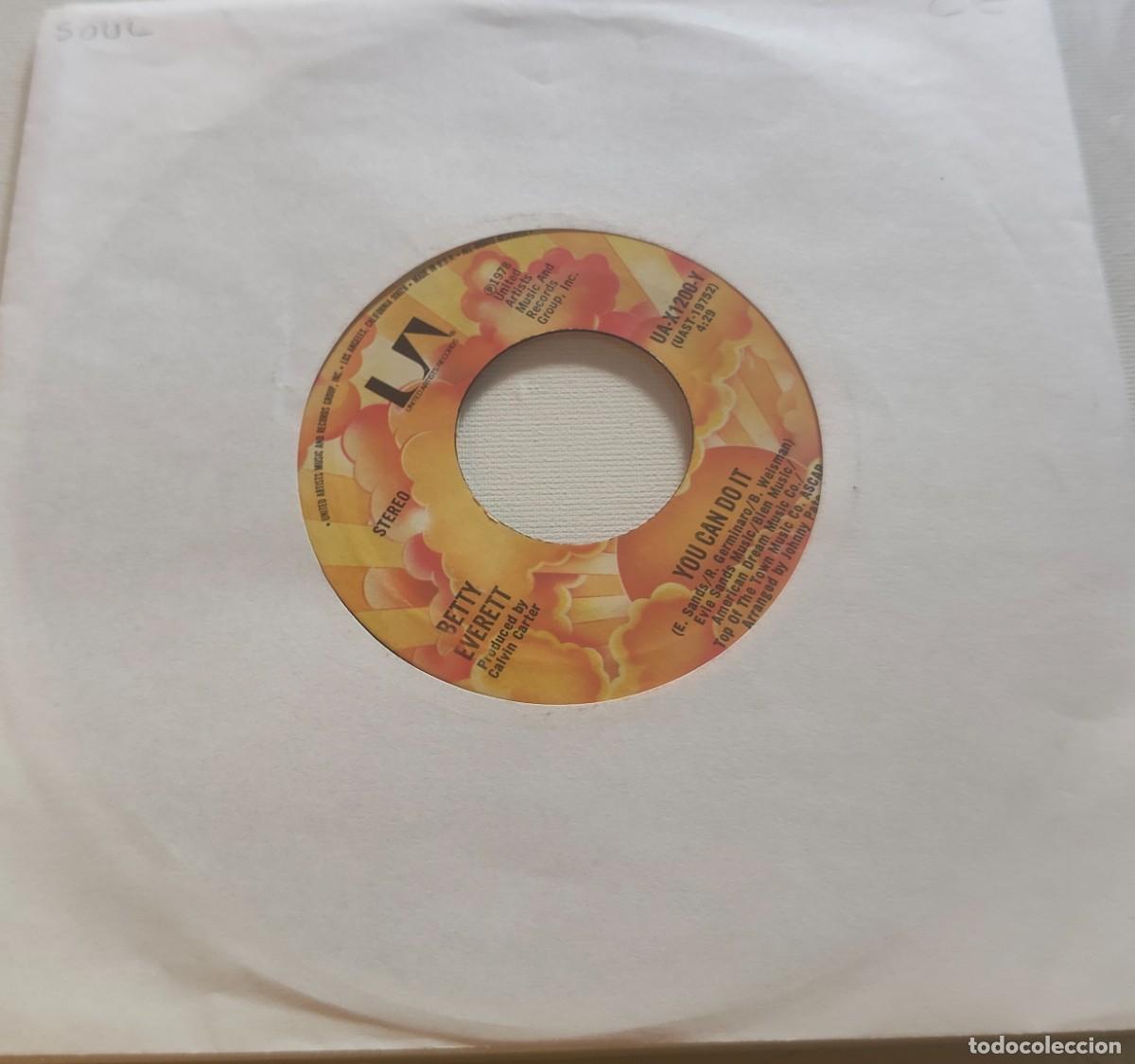 Discos de vinilo: BETTY EVERETT- TRUE LOVE/YOU CAN DO IT