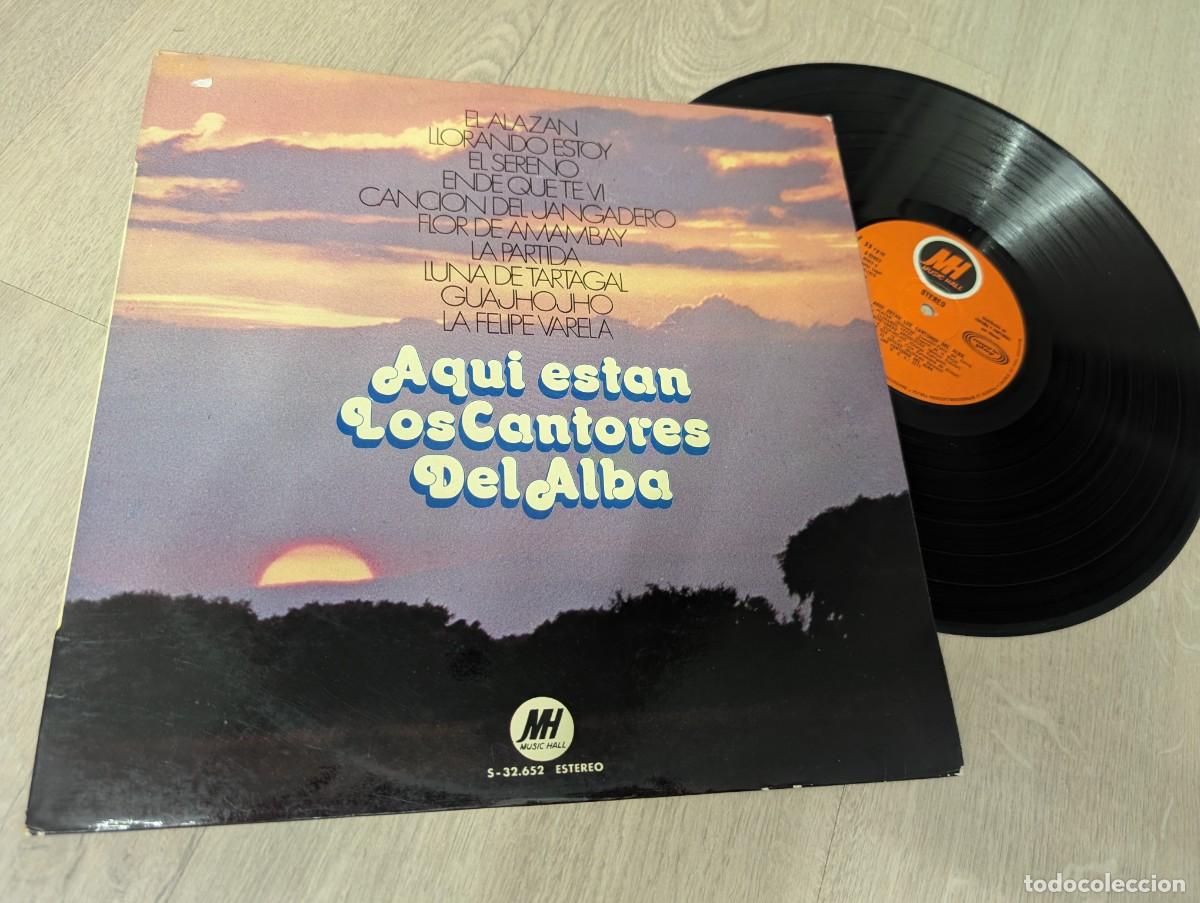 Discos de vinilo: AQUI ESTAN LOS CANTORES DEL ALBA ..LP DE 1975 - MUSIC HALL - 12 TEMAS