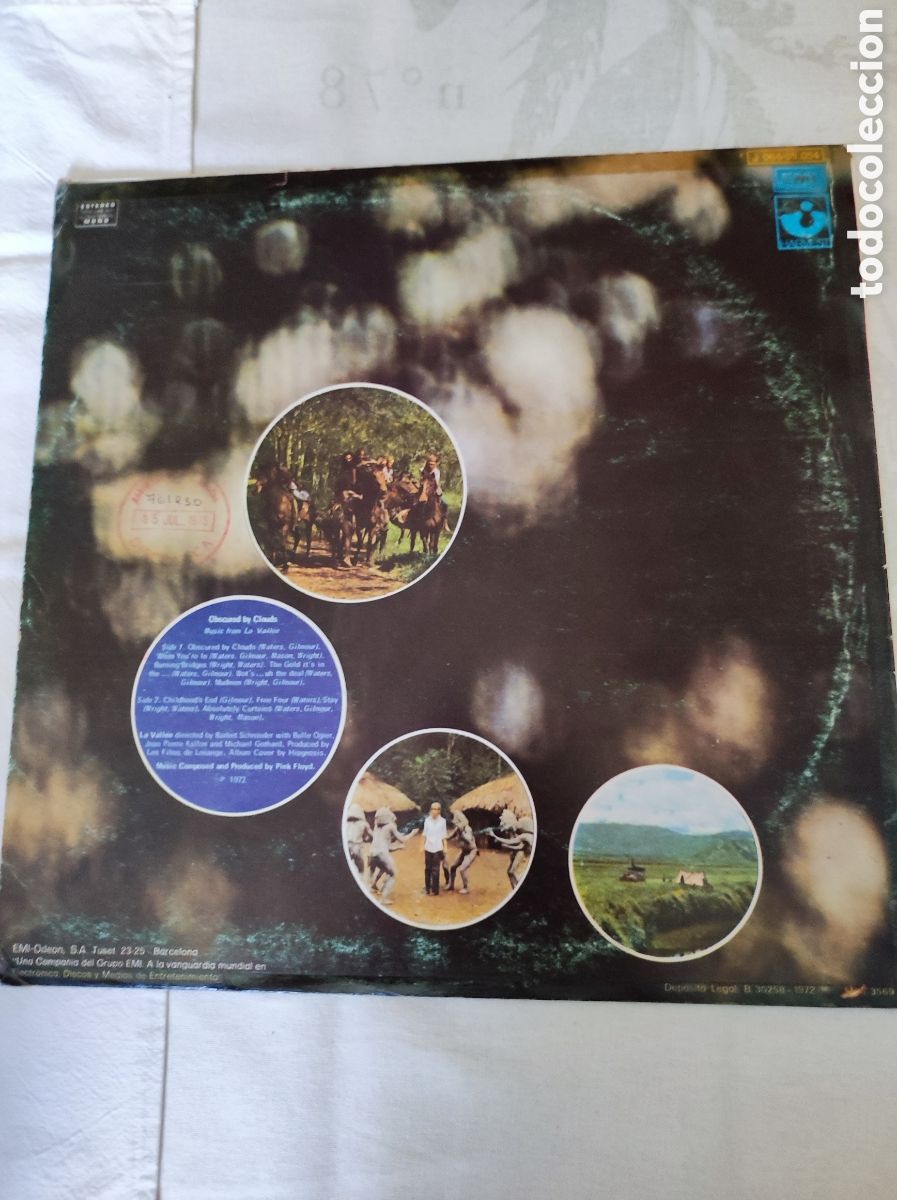 Discos de vinilo: PINK FLOYD - OBSCURED BY CLOUDS - Foto 2