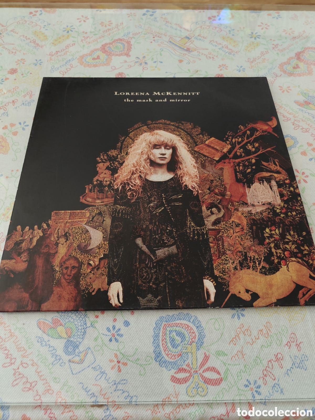 Discos de vinilo: LOREENA McKENNITT &ndash; THE MASK AND MIRROR &ndash; LP VINILO &ndash; EDICI&Oacute;N ORIGINAL 1994