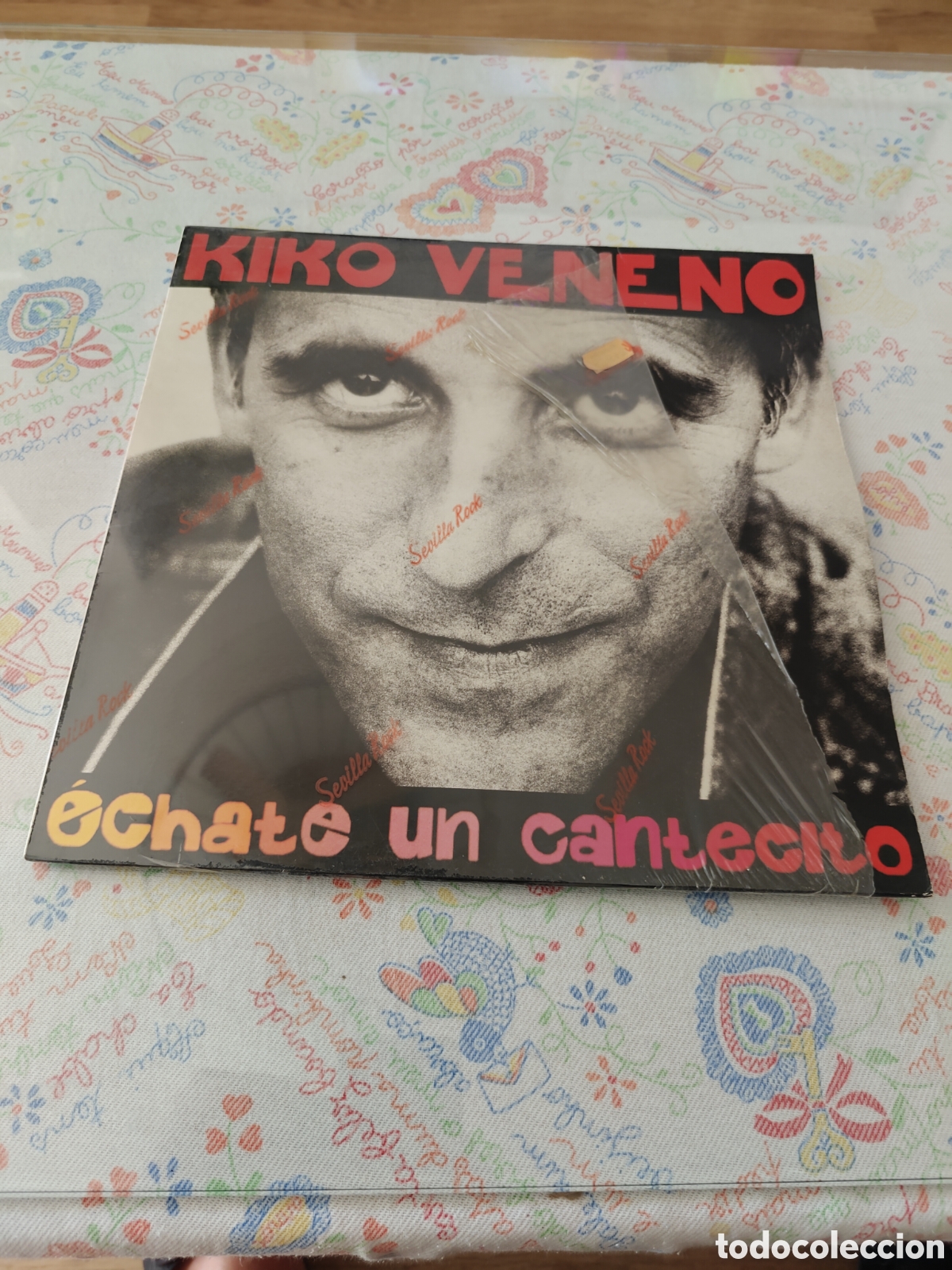 Discos de vinilo: KIKO VENENO &ndash; &Eacute;CHATE UN CANTECITO &ndash; LP VINILO &ndash; 1992 &ndash; FLAMENCO ROCK