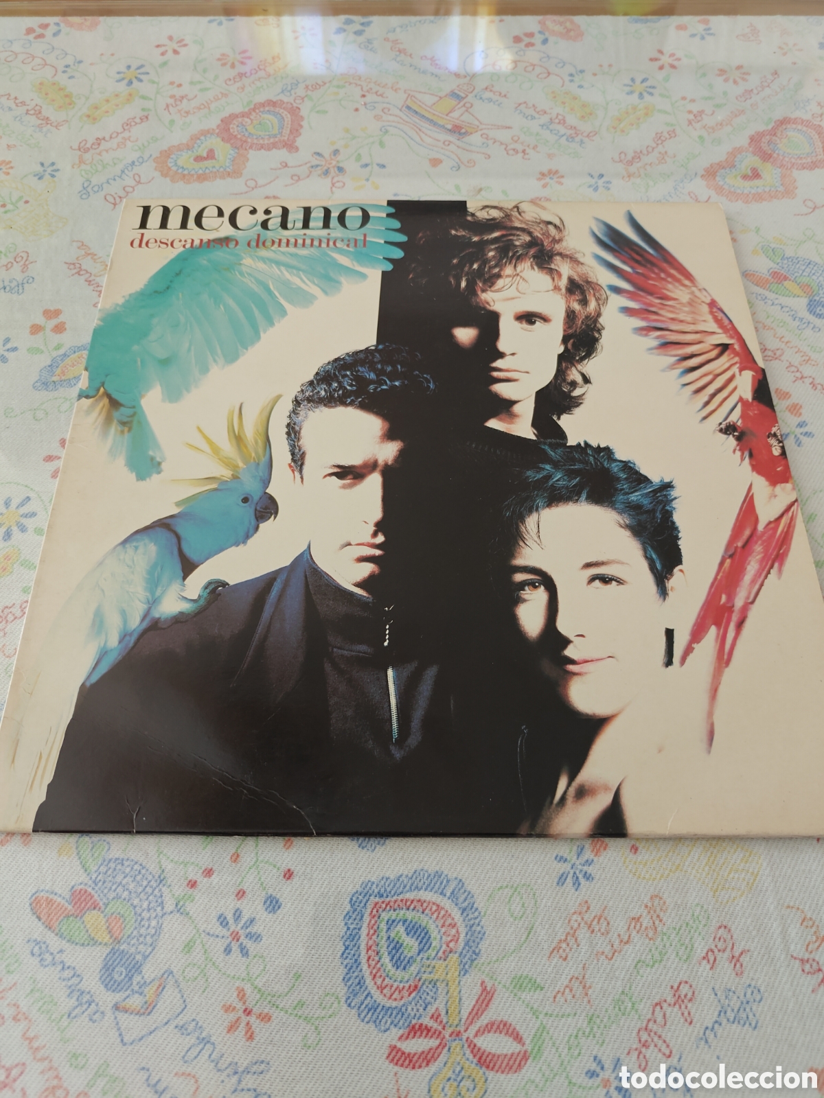 Discos de vinilo: MECANO &ndash; DESCANSO DOMINICAL &ndash; LP VINILO &ndash; 1988 &ndash; POP ESPA&Ntilde;OL / SYNTH-POP