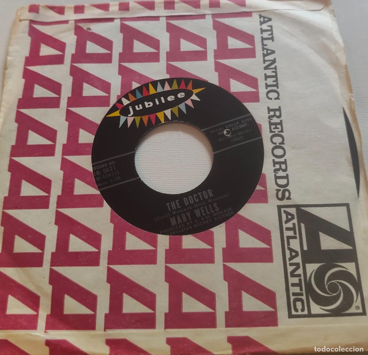 Discos de vinilo: MARY WELLS-THE DOCTOR/TWO LOVERS HISTORY-PEDIDO minimo 11 EUROS