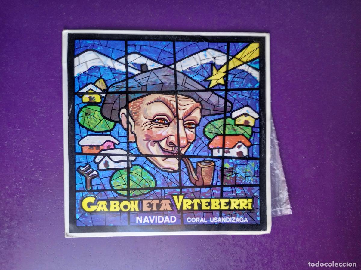 Discos de vinilo: GABON ETA URTEBERRI - EP USANDIZAGA HISPAVOX 1965 - NAVIDAD FOLK EUSKERA - BA GATOZ +3