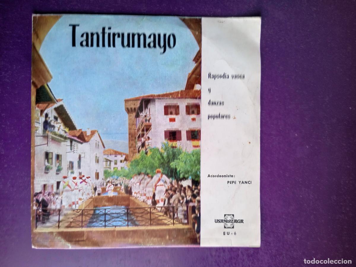 Discos de vinilo: TANTIRUMAYO - EP USANDIZAGA HISPAVOX 1965 - FOLK EUSKERA LESACA - RAPSODIA VASCA +3 - PEPE YANCI