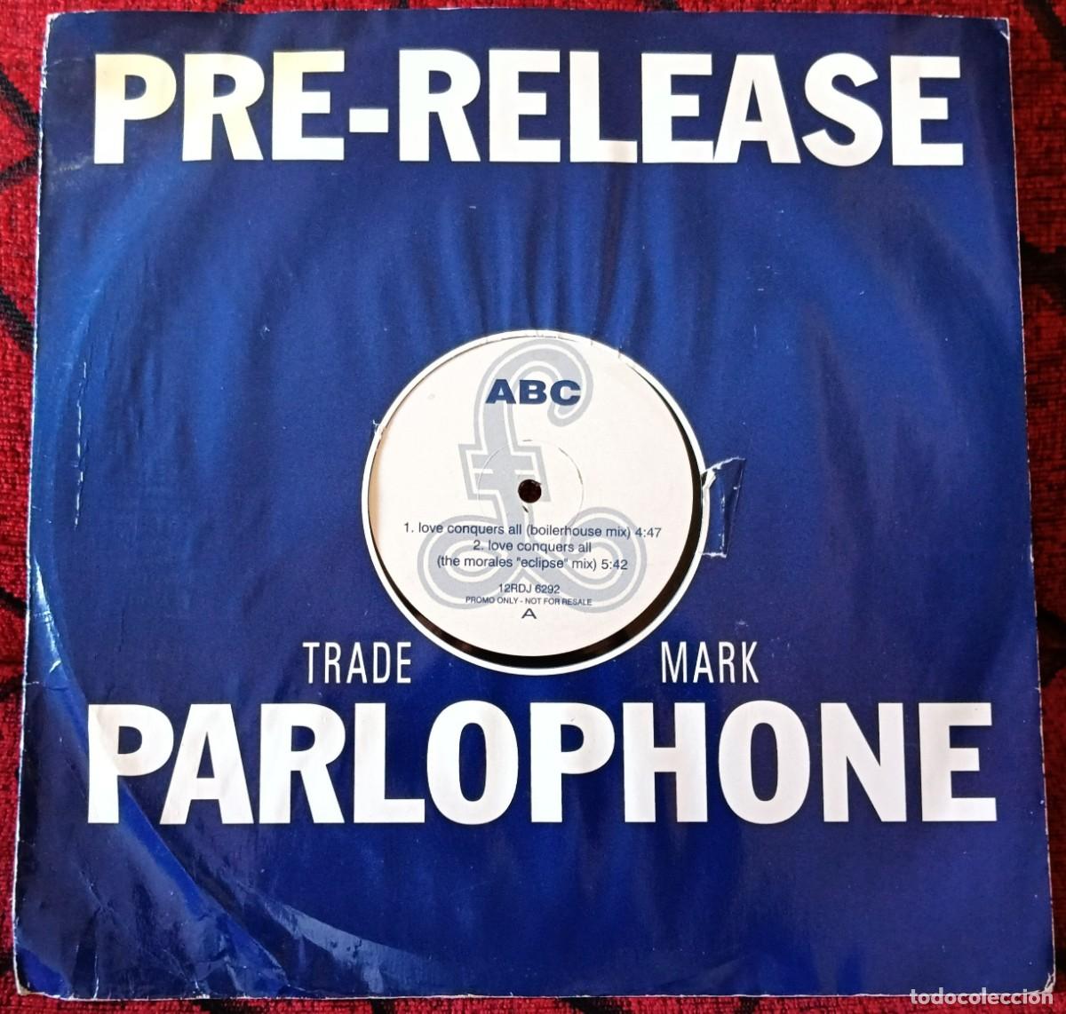 Discos de vinilo: ABC ** Love Conquers All ** MAXI SINGLE VINILO PROMOCIONAL 1991 UK