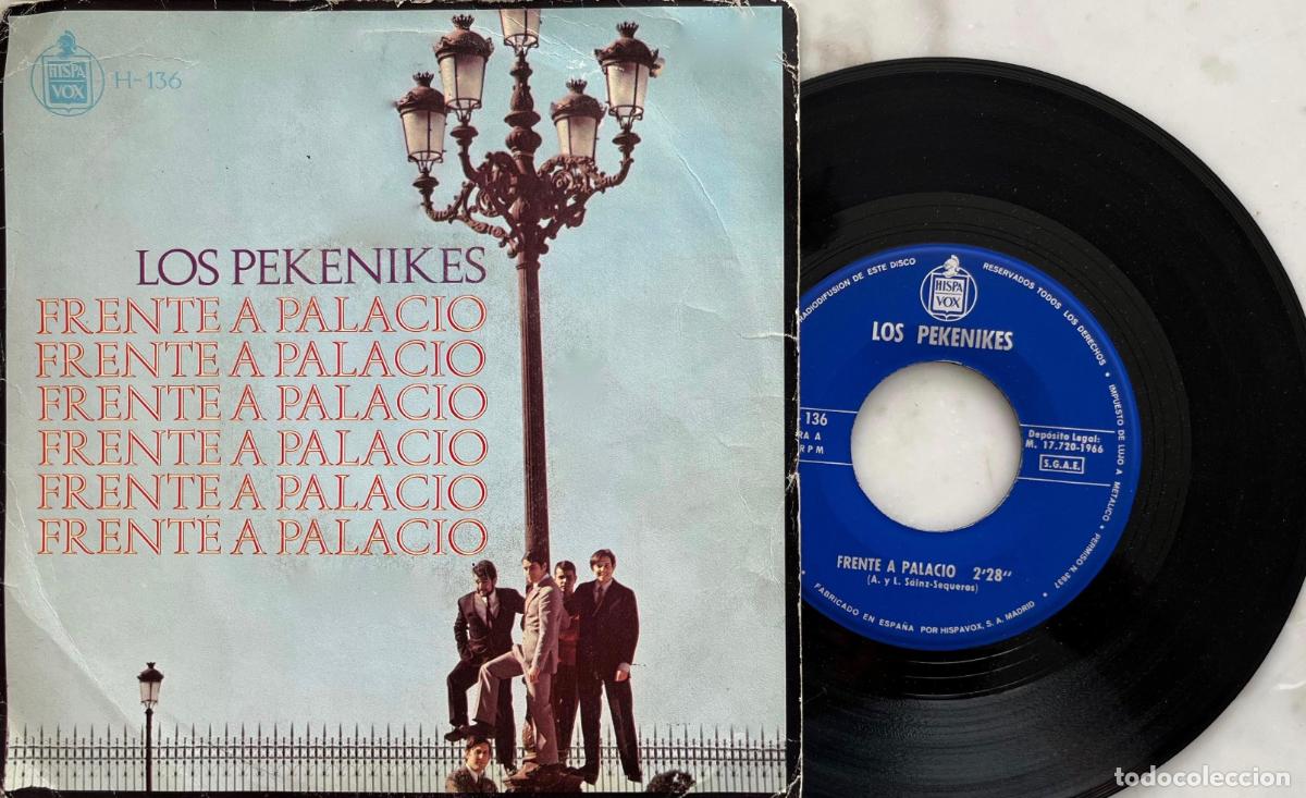Discos de vinilo: LOS PEKENIKES. FRENTE A PALACIO. SINGLE ORIGINAL ESPA&Ntilde;A 1966