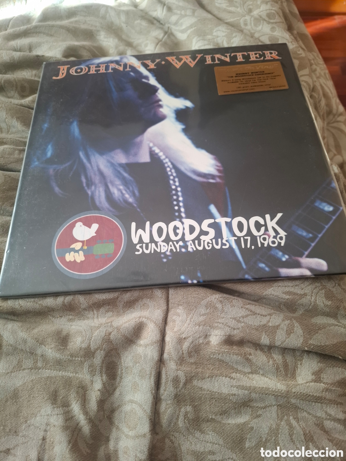 Discos de vinilo: Johnny Winter Woodstock 1969 reed 2 lp