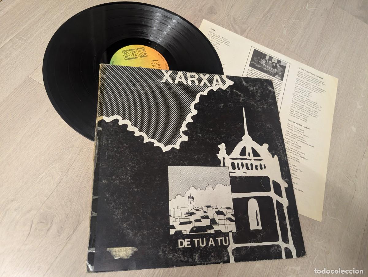 Discos de vinilo: XARXA - DE TU A TU ..LP CARDISC - 1982 - CON LETRAS - CANTAN EN CATALA