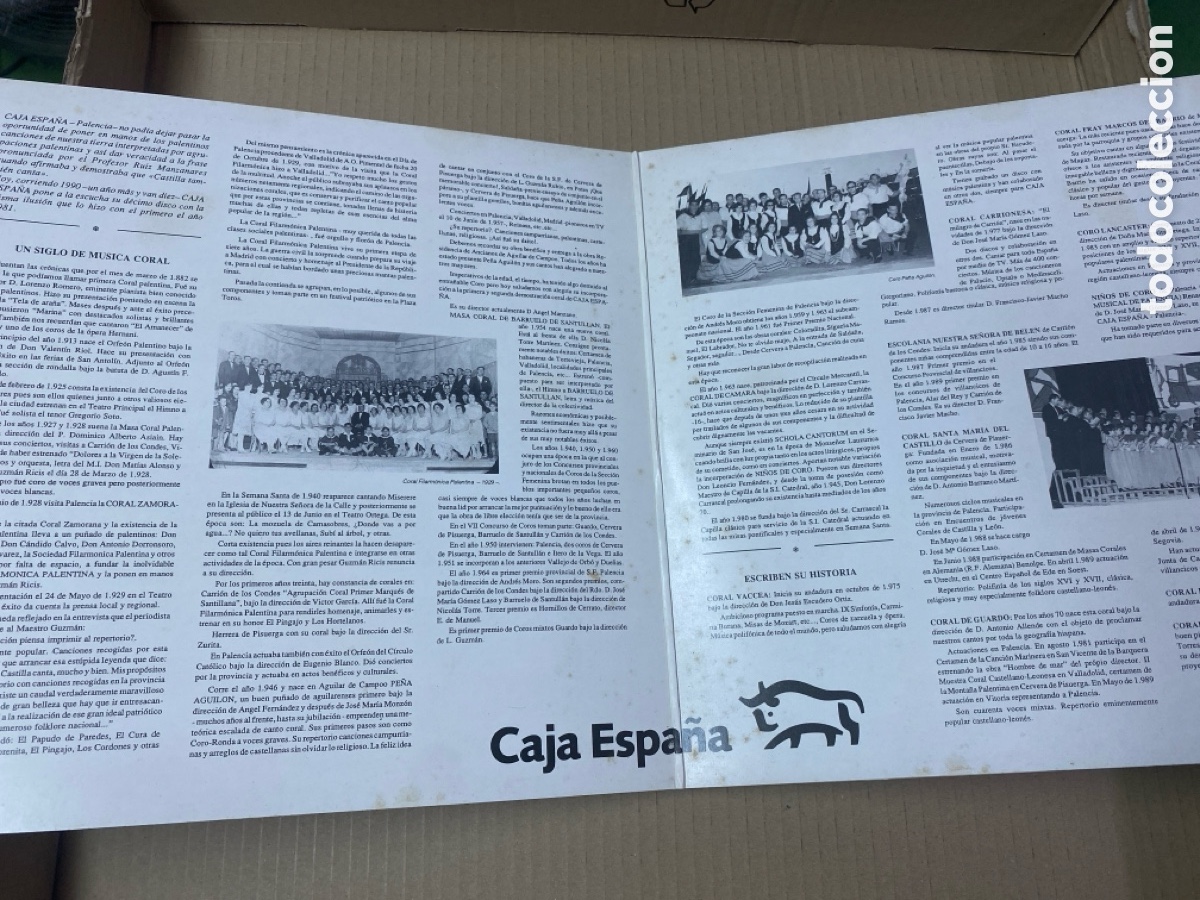 Discos de vinilo: LP PALENCIA CANTA. Gatefold. - Foto 3