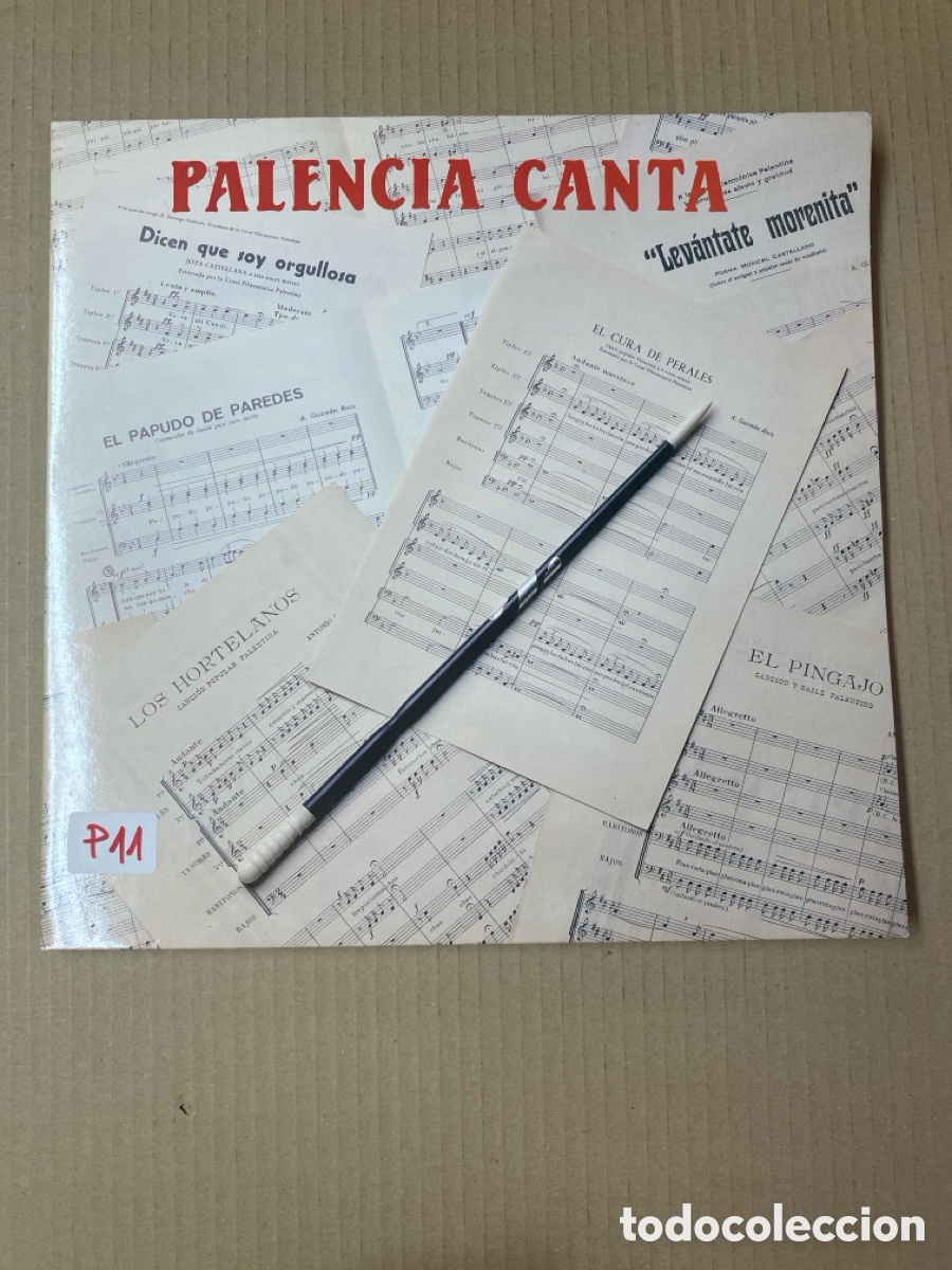 Discos de vinilo: LP PALENCIA CANTA. Gatefold.
